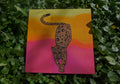 HandPainted Sunset Cheetah 12x12